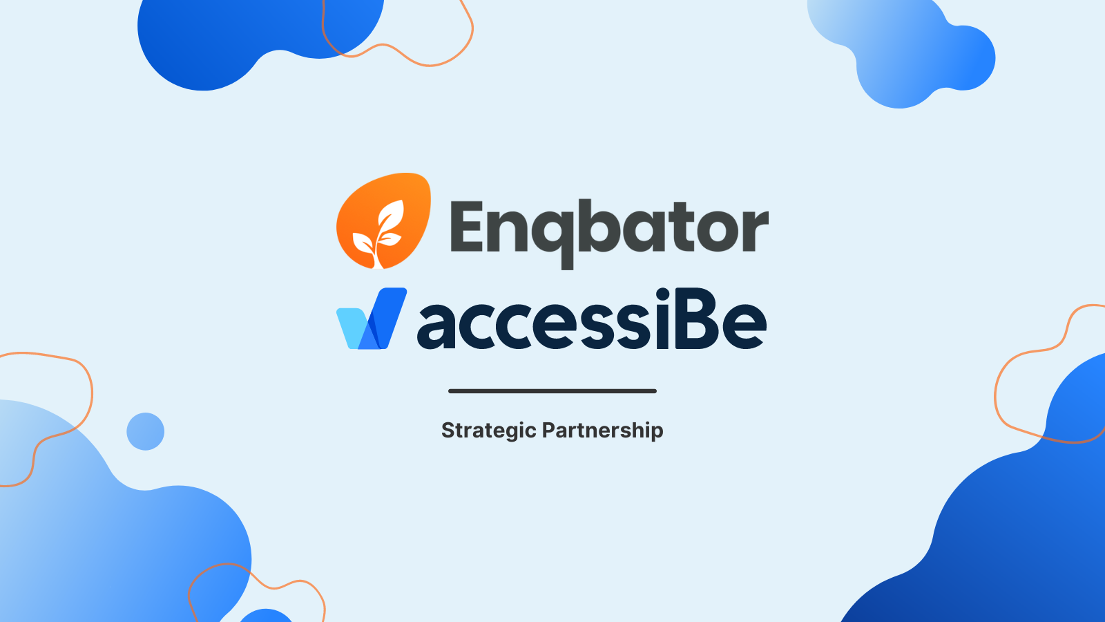 Enqbator and accessiBe partnership