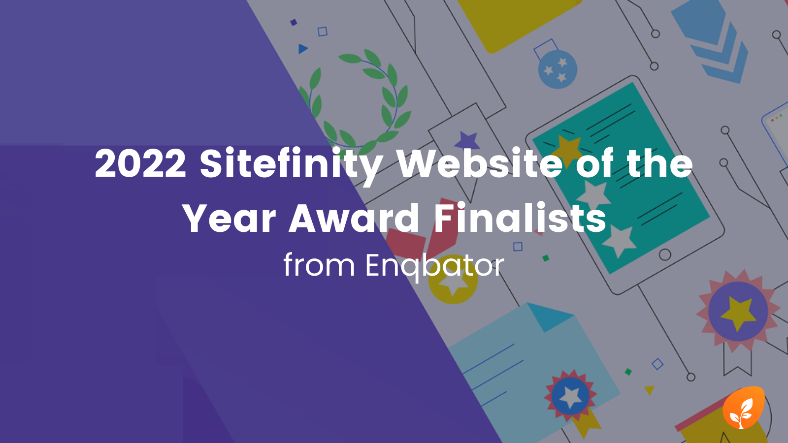 Enqbator sitefinity website of the year finalists