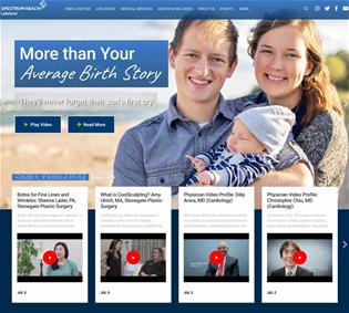 Spectrum Health Lakeland launches redesigned website